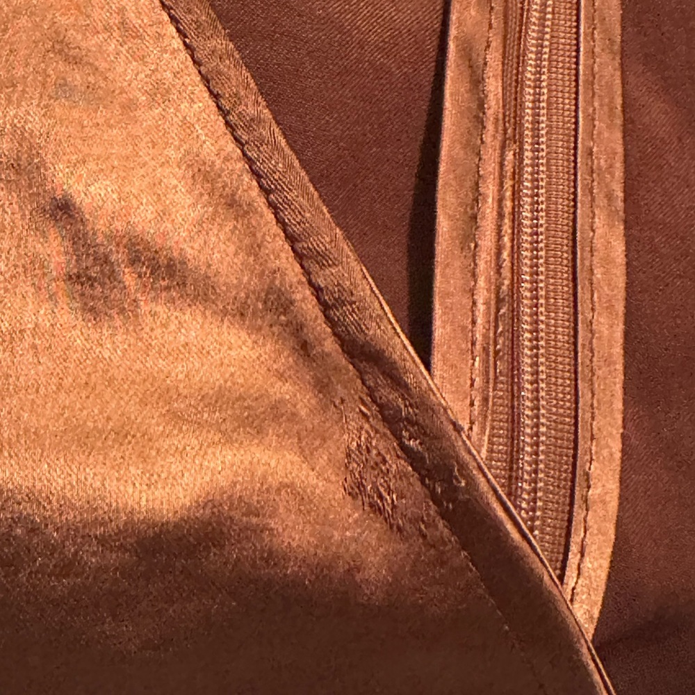 Astr the label rust satin mini dress - Picture 13 of 14